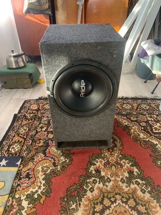 Новый сабуфер  Pride усилитель Aura