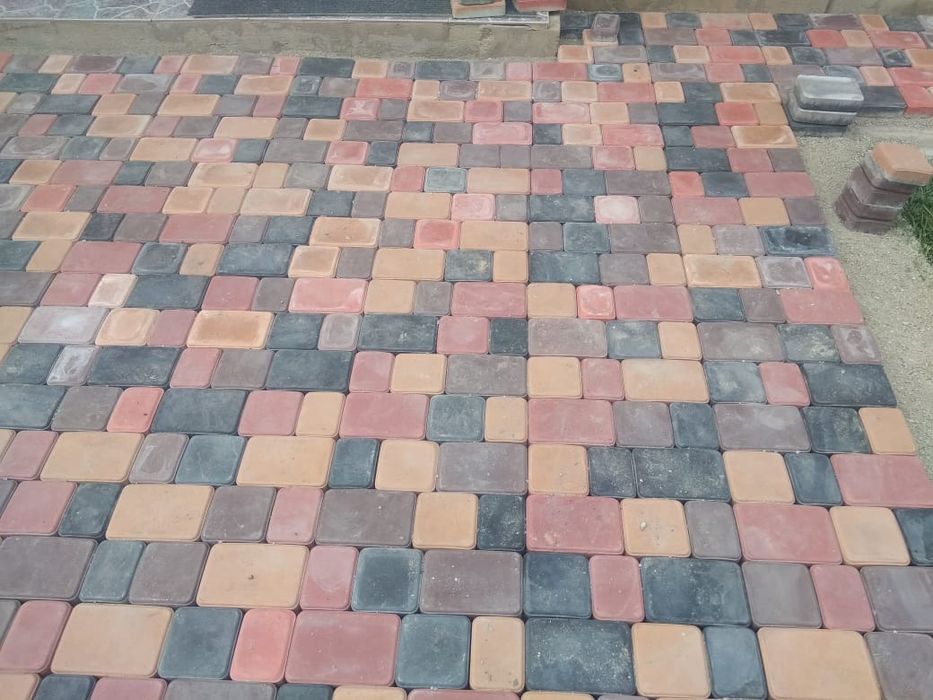 Укладка брусчатки