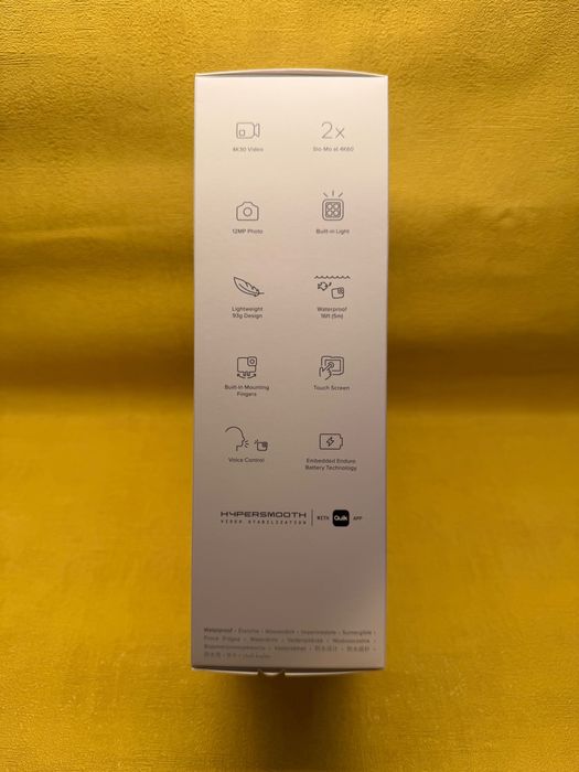 Camera de actiune GoPro HERO LIT, 4K60, comenzi vocale, flash, wifi, bluetooth