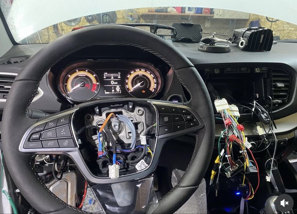 Установка Магнитол