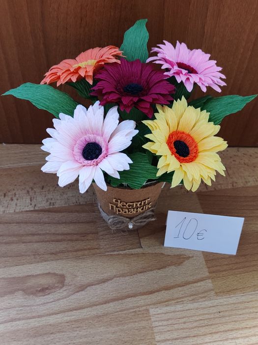 Ръчно изработени букетчета