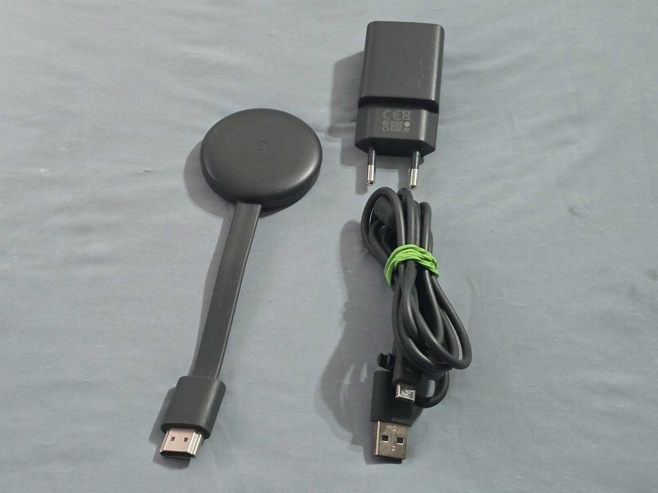 Chromecast Google Gen. 3, Model NC2-6A5 Media Streamer Full HD 1080p, Gri (Charcoal)