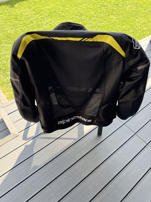 Geaca moto  marimea L  ALPINESTARS T-SPS AIR fluorescent/galben/negru