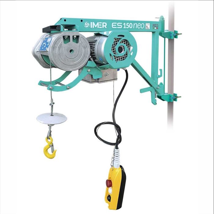 Electropalan IMER ES 150 NEO sarcina maxima 150 kg inaltime maxima 30 m motor 230V