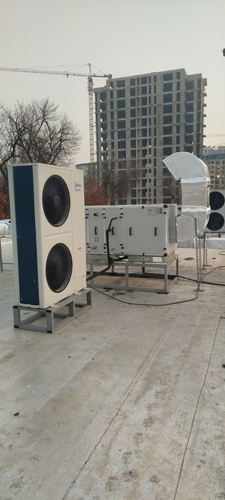 Установка кондиционеров и тепловой насос