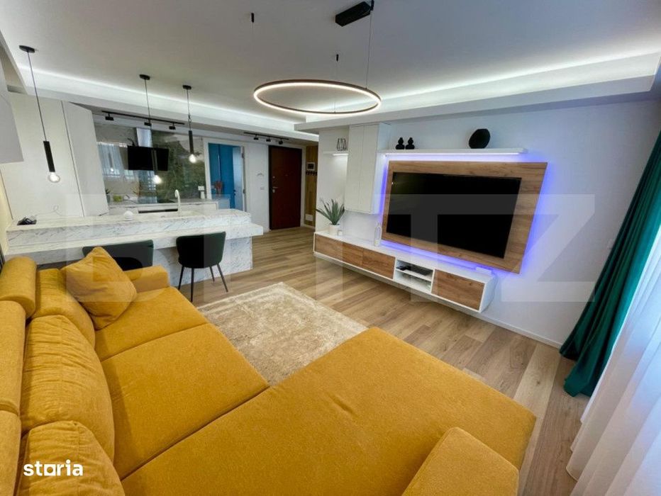 Apartament 2 Camere, Bloc Nou, Mobilat/Utilat - London Residence