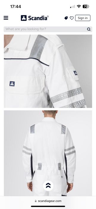 Scandia coveralls combinezon munca M