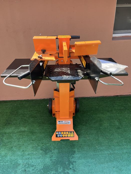 Нова Вертикална Цепачка за Дърва Villager 7тона. 3000W.Внос Германия