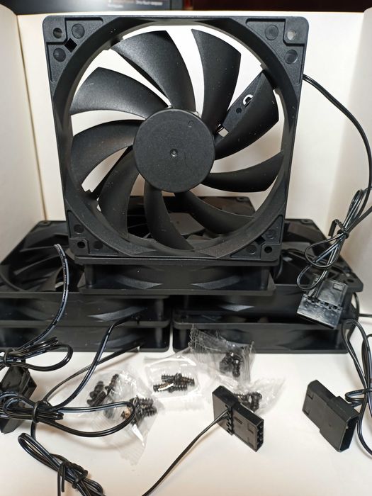 вентилятор охлаждения для ПК чёрные