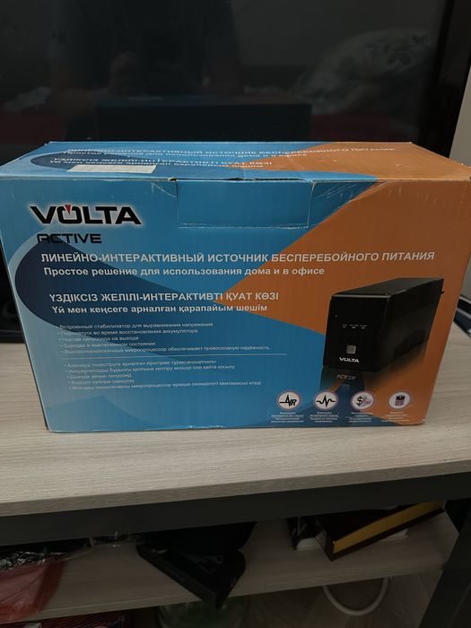 ИБП VOLTA Active / Источник бесперебойного питания для ПК и ТВ
