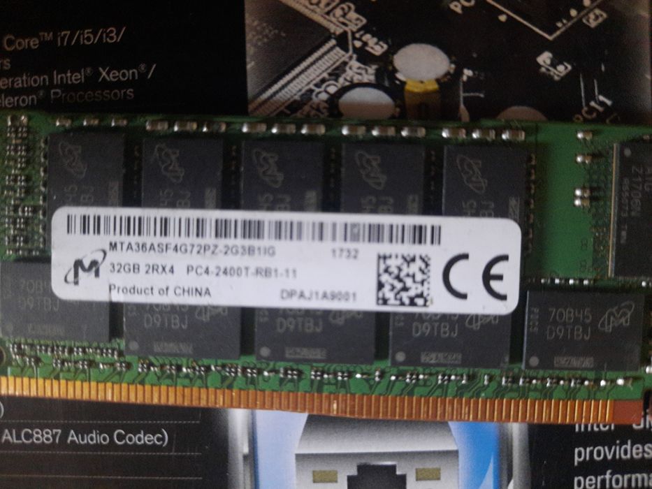 Сървърна рам памет 32GB 2400mhz DDR4