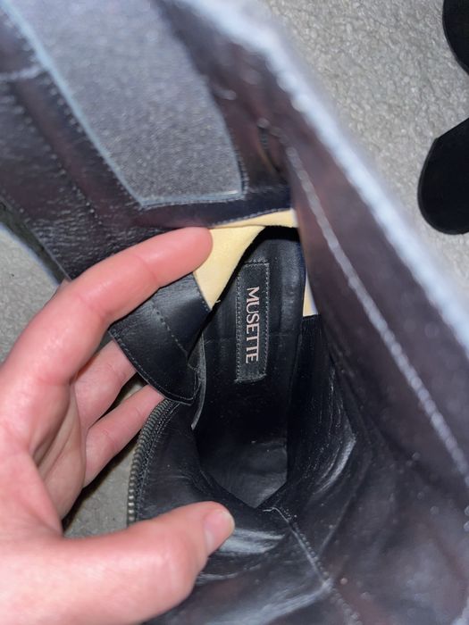Botine Musette piele