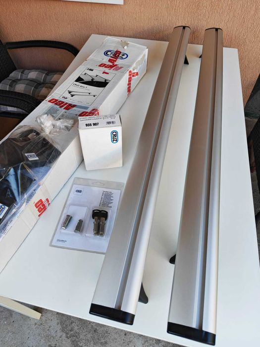 Set 2 Bare transversale aluminiu CRUZ 924-773 Airo T118