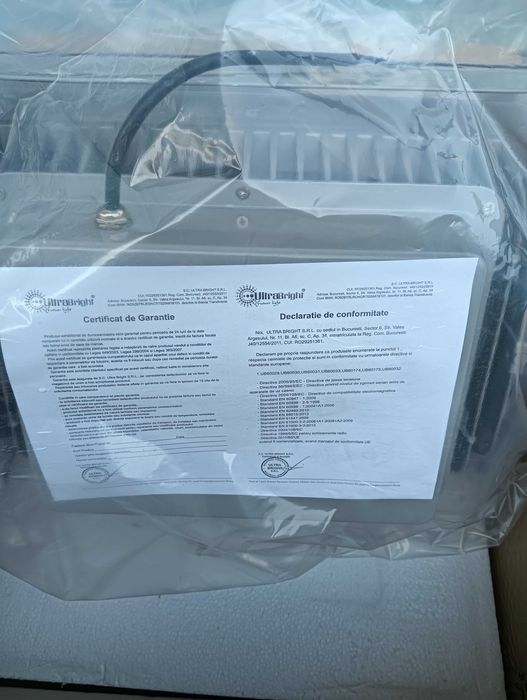 Proiector LED SIRIUS  200W cu lumină Alb Rece 220V 4x50W