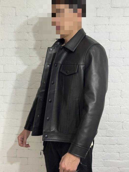 Мужская кожаная куртка