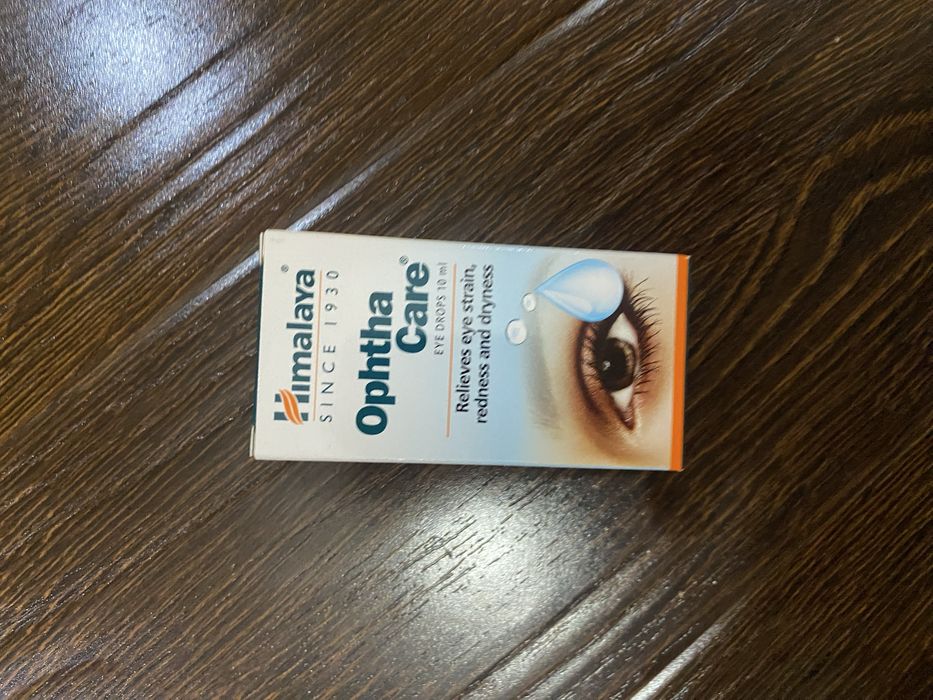 Ophtha Care от Himalaya индийские капли для глаз