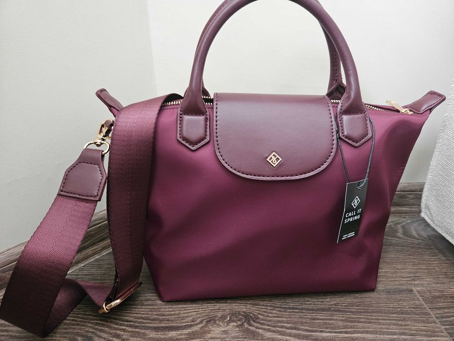 Call It Spring чанта, бордо цвят