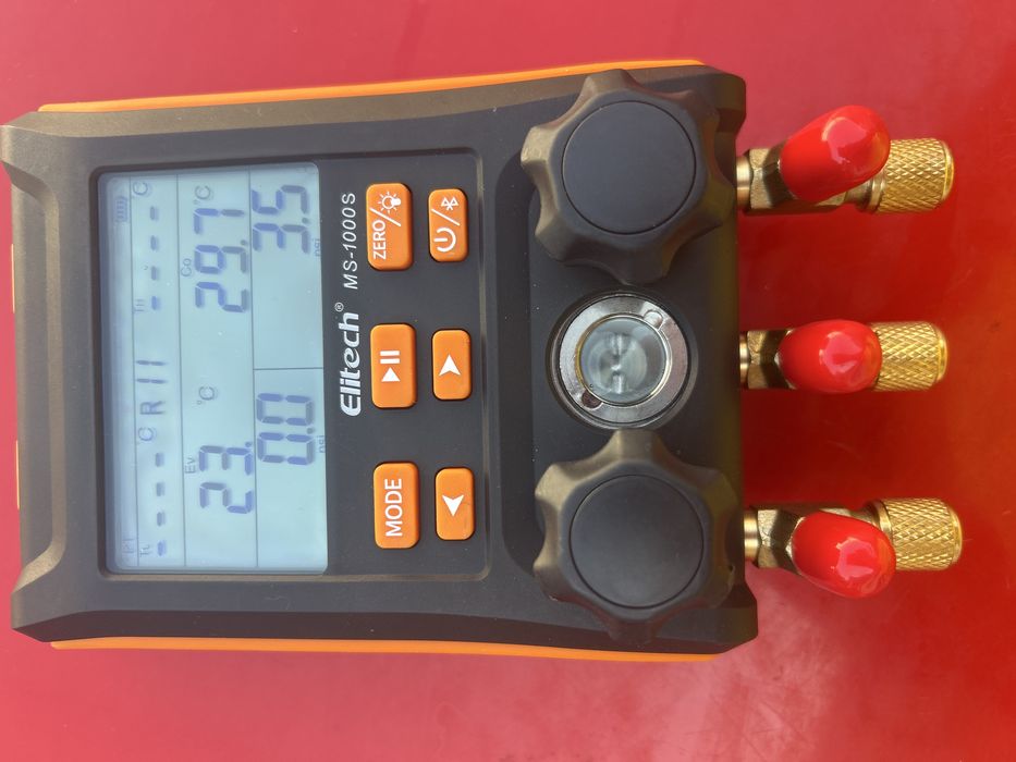 Манометр цифровой ELITECH MS-1000S. для кондиционера холодильника