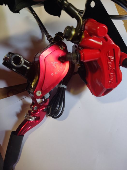 Maner frana trotineta scuter electric chopper citycoco fata / spate