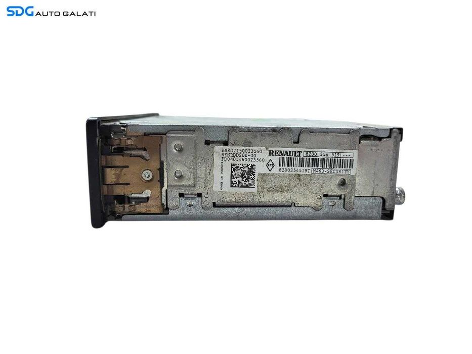 Unitate Radio CD Player Dacia Logan 1 2004 - 2008 Cod 8200354519T [L7163]