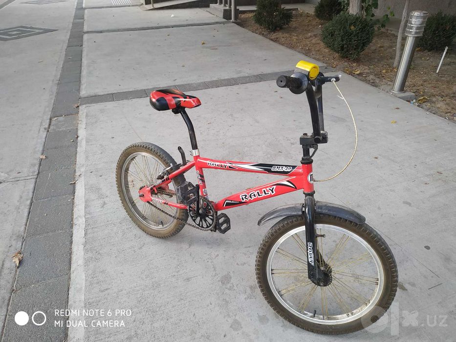 BMX RALLY 20" — красный Продам BMX RALLY 20 дюймов. Велосипед б/у.