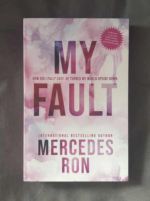 Книга My fault на Mercedes Ron