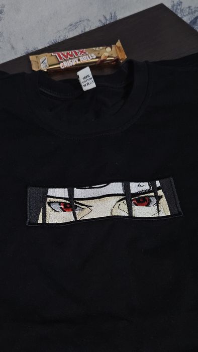 Футболка oversize, размер XL, Наруто принт