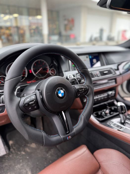 Volan BMW F10/F30/F01/F15/F16/F32/F36/F20/F25 etc Piele/Carbon