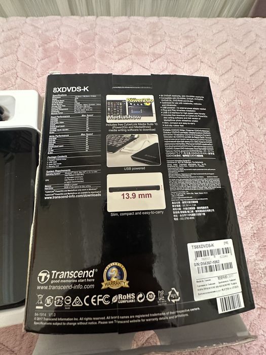 Продам портативный дисковод