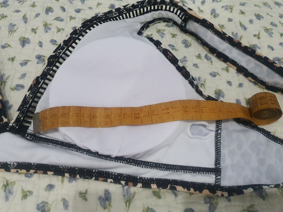 Sutien de plajă model leopard