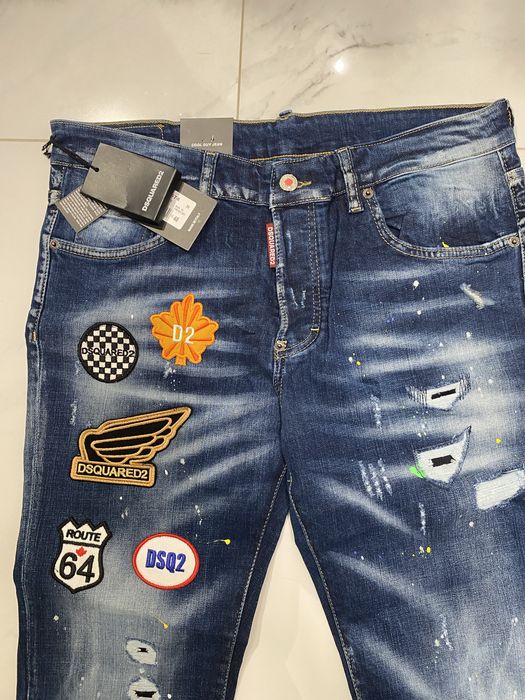 НОВО Мъжки Дънки DSQUARED2 с етикет Има останали размери 46 и 48