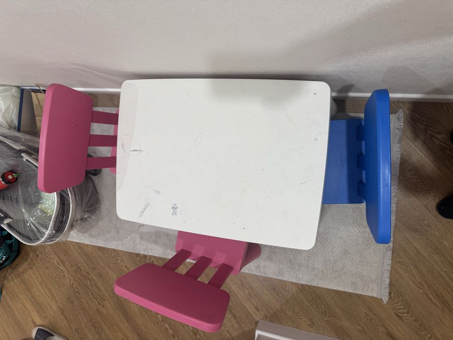 Стол со стульями икеа маммут