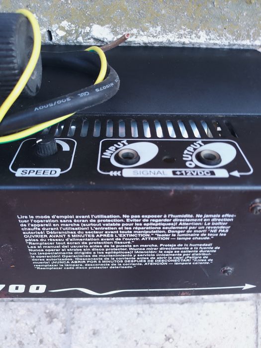 Eurolite Superstrobe 2700 DMX Stroboscop fără lampă