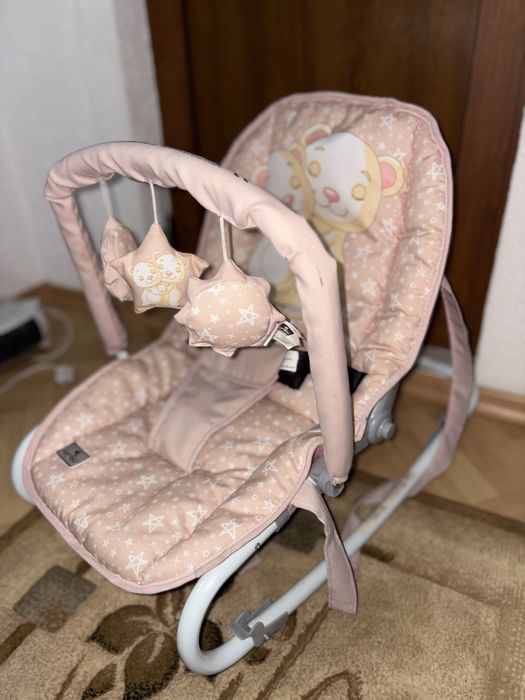 Шезлонг Lorelli ROCK STAR Cameo Rose Hug