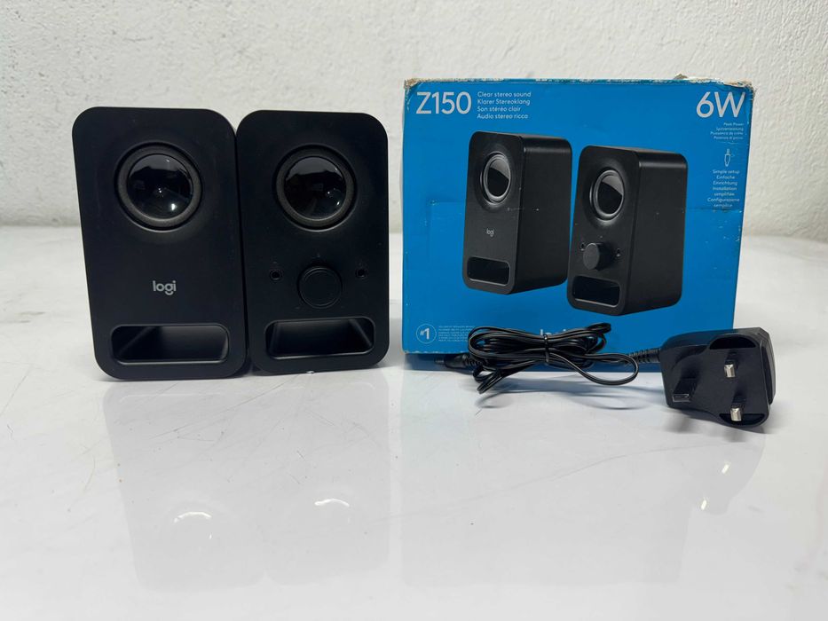 Тонколони - Logitech Z150 6W /3.5mm жак, черни