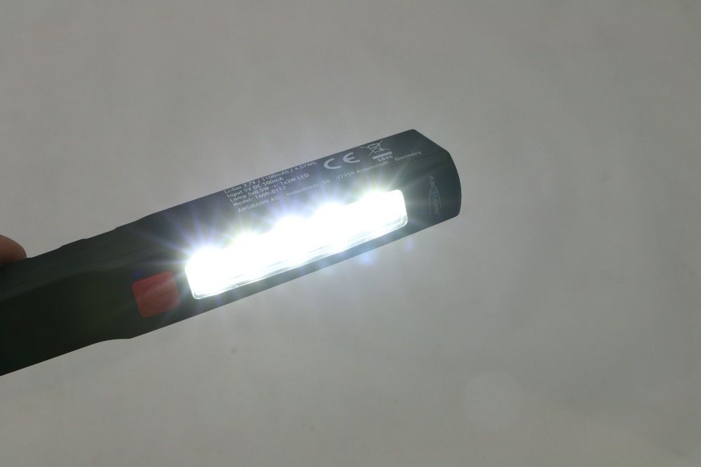 LED Професионална преносима работна лампа, фенер, 1100 mAh, Германия