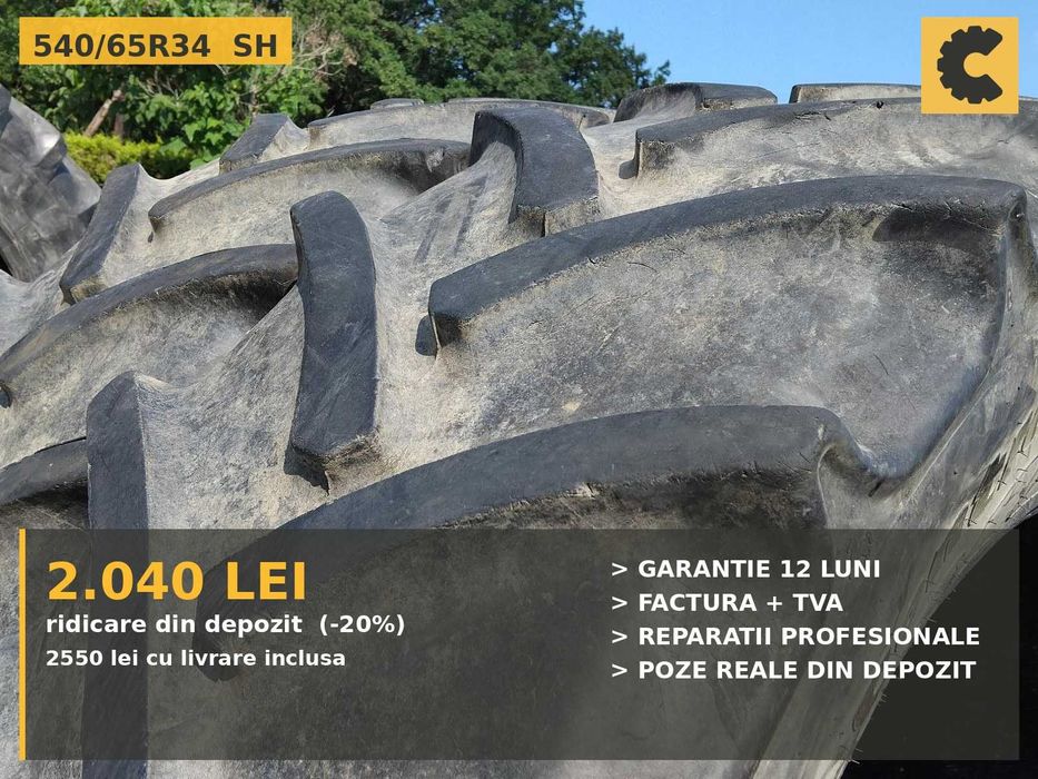 Cauciucuri 540/65R34 Continental Anvelope Tractor PERECHE SH REDUS