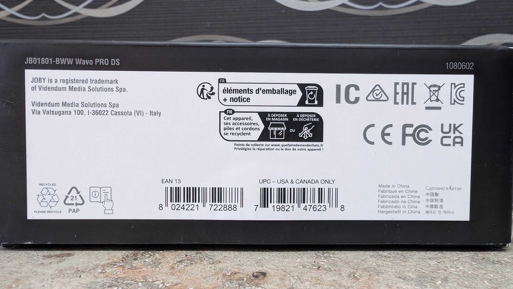 Microfon Joby Wavo Pro DS – NOU (Doar testat) + 2 ani Garanție
