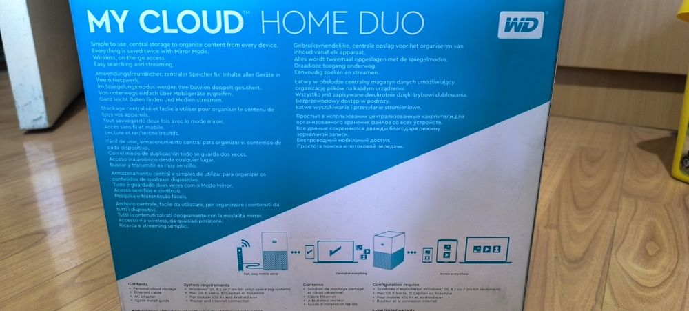 NAS WD My Cloud Home Duo - fara discuri