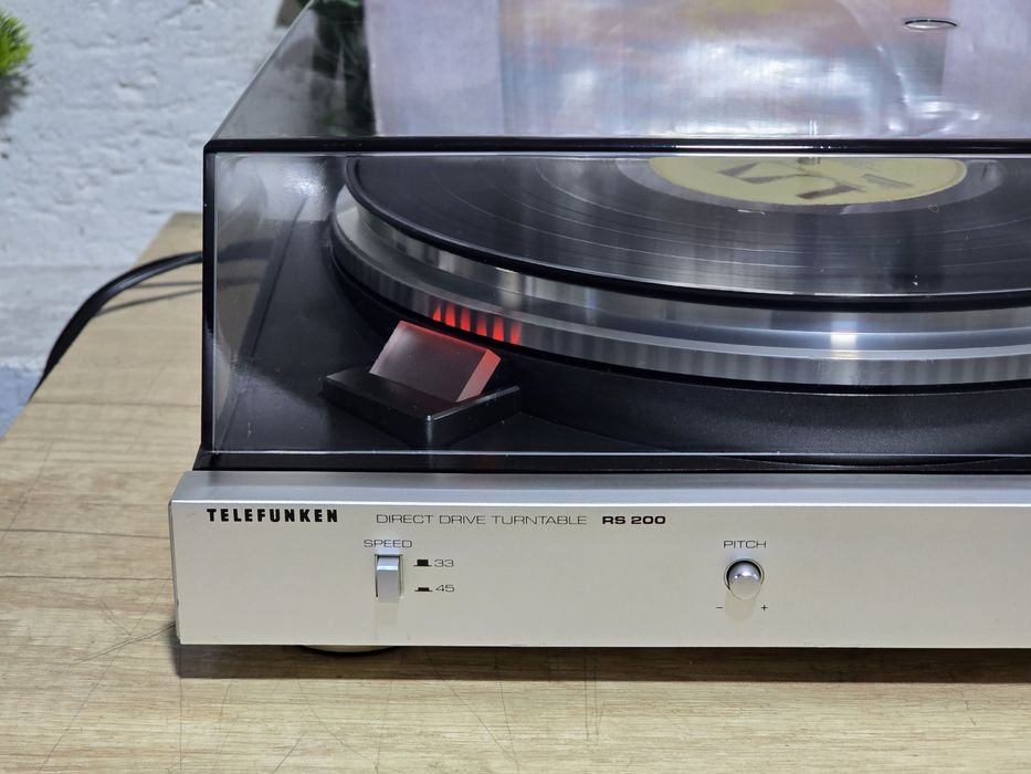 Pick-up TELEFUNKEN RS 200, full automatic,  direct drive ,hifi vintage