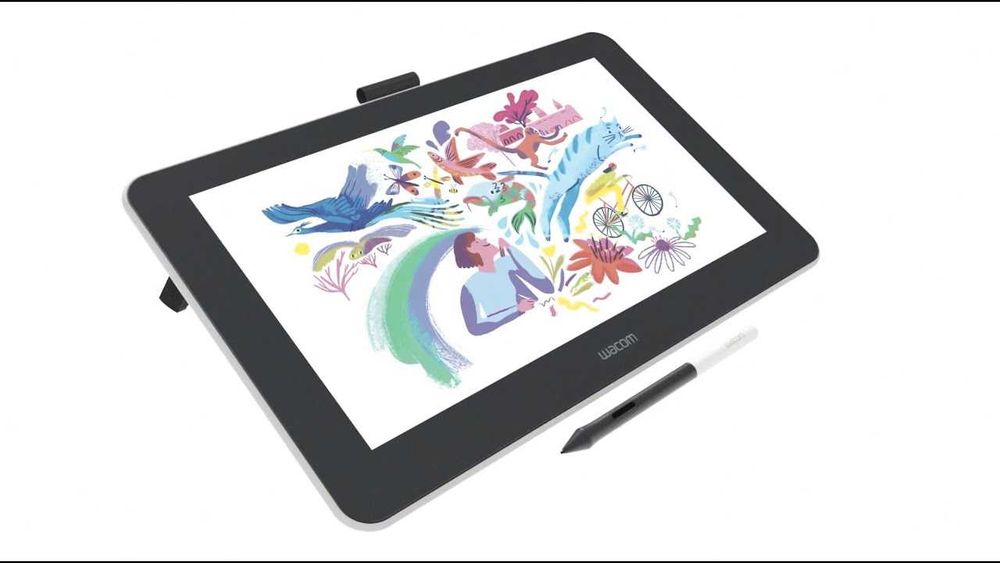 Wacom One 13 DTC133: display grafic, accesorii complete, stare impecabilă