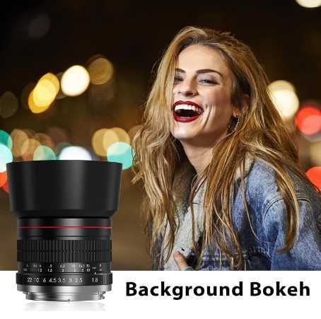 BENOISON 85 мм f1.8 портретен обектив, F обектив за Nikon