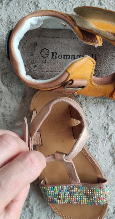 Sandale din piele naturala, fetite si baieti