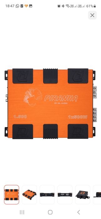 Продам сабвуфер вместе с усилителем