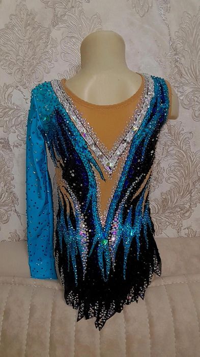 Купальник для художественной гимнастики. Рост 140'-150смновый