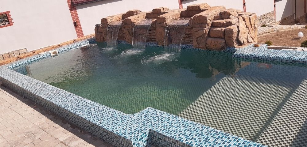 Бассейн,фонтан,водопад киламиз.