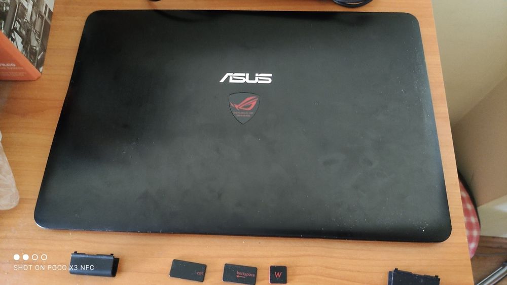 Carcasa display lovita tastatura capac touchpad taste Asus Rog g551vw
