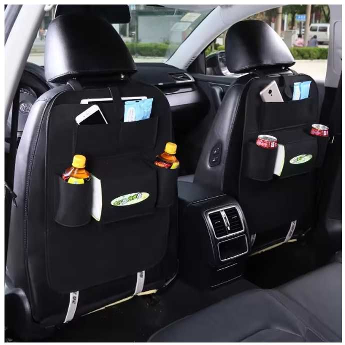 Organizator pentru Spatar Auto, Suporturi si Buzunare Multiple