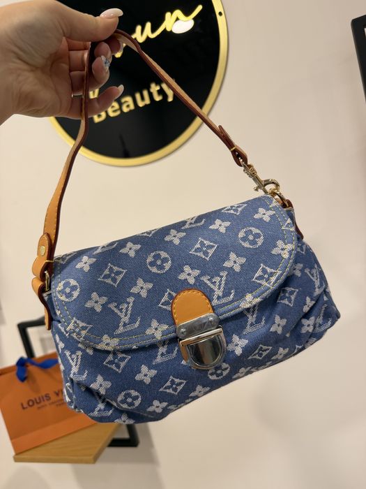 дънкова Чанта  louis vuitton