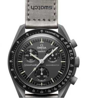 Ceas SWATCH X OMEGA MISSION TO MERCURY-Chronograf Superb Nou 2026 !!